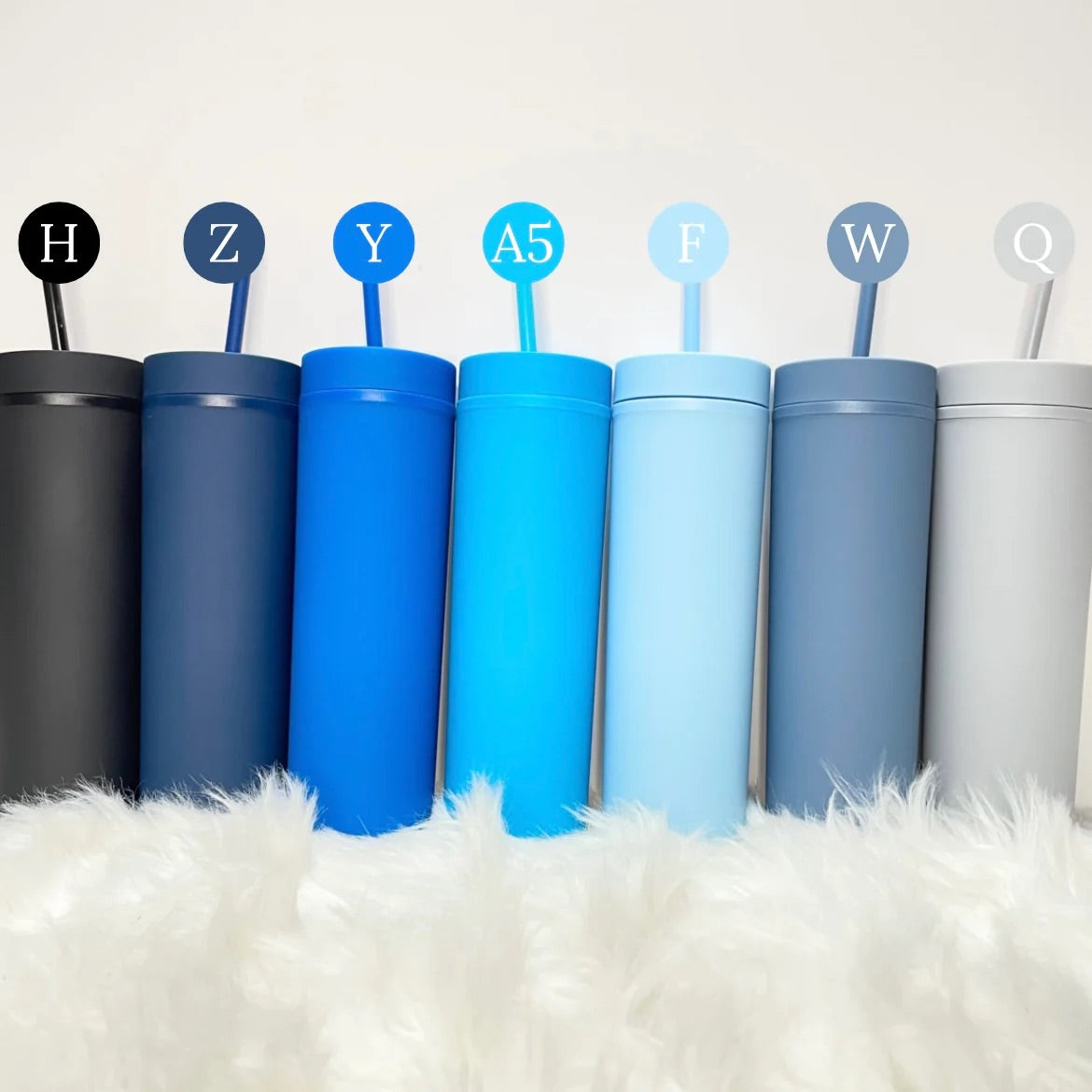 PERSONALISED MATTE SKINNY TUMBLER