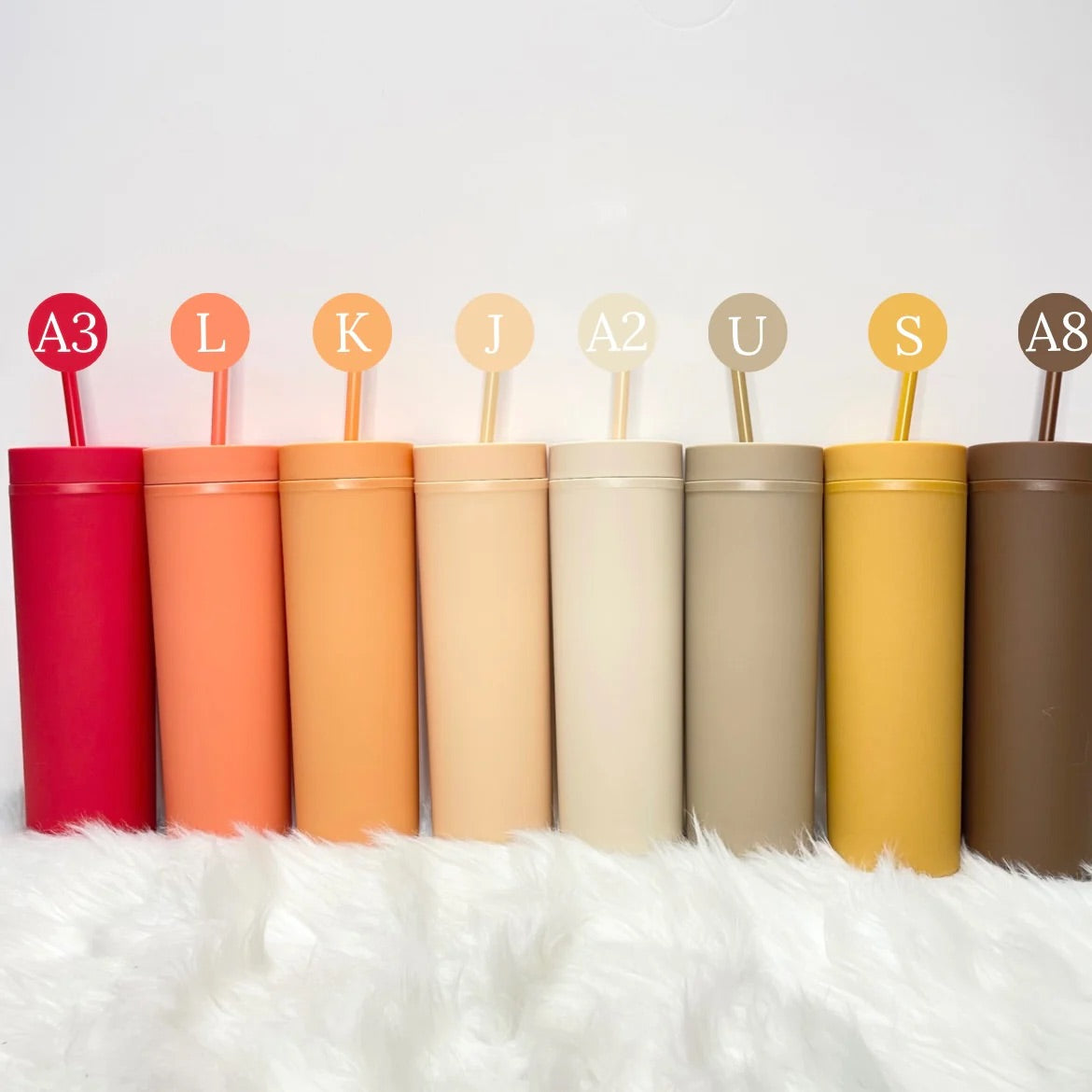 PERSONALISED MATTE SKINNY TUMBLER
