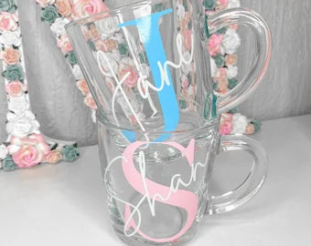 PERSONALISED GLASS MUG