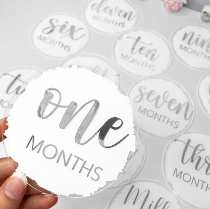 PERSONALISED BABY MILESTONE DISCS