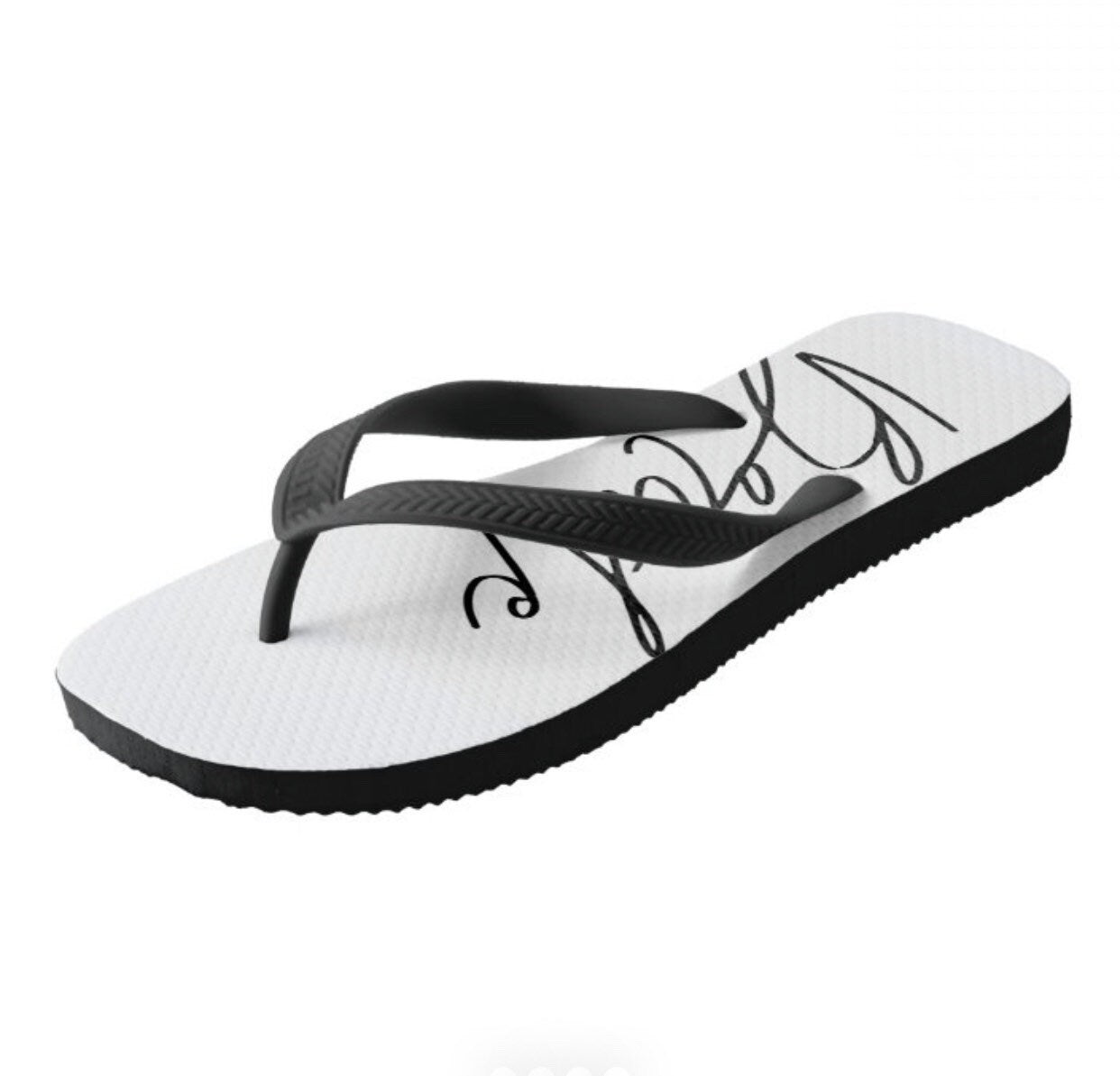 PERSONALISED WEDDING FLIP FLOPS
