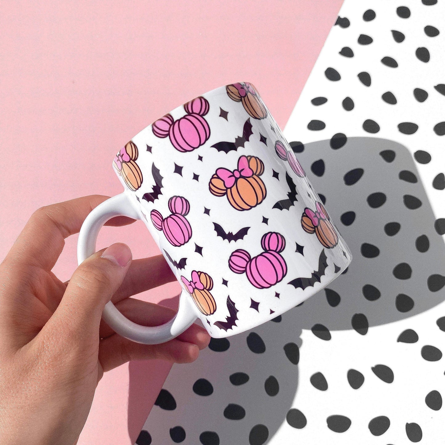 HALLOWEEN MOUSE MUG SET OR SINGLE MUG 11OZ
